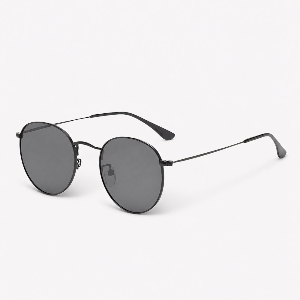 Portovenere 1952 thin round metal sunglasses by HARO Eyewear