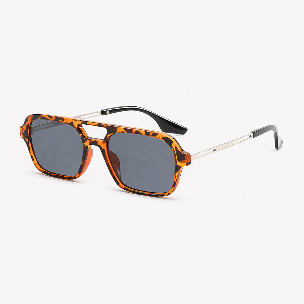 Saint-Tropez Pampelonne square aviator acetate sunglasses by HARO Eyewear