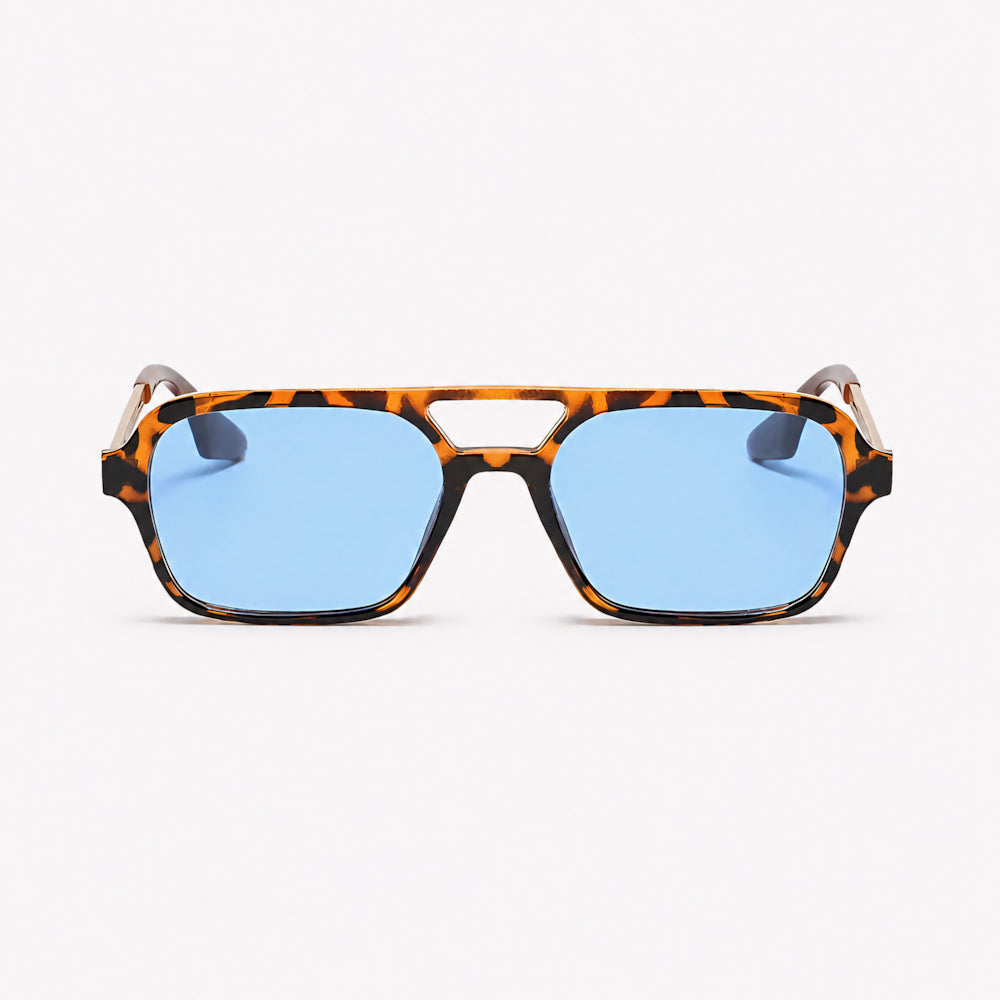 Saint-Tropez Pampelonne square aviator acetate sunglasses by HARO Eyewear