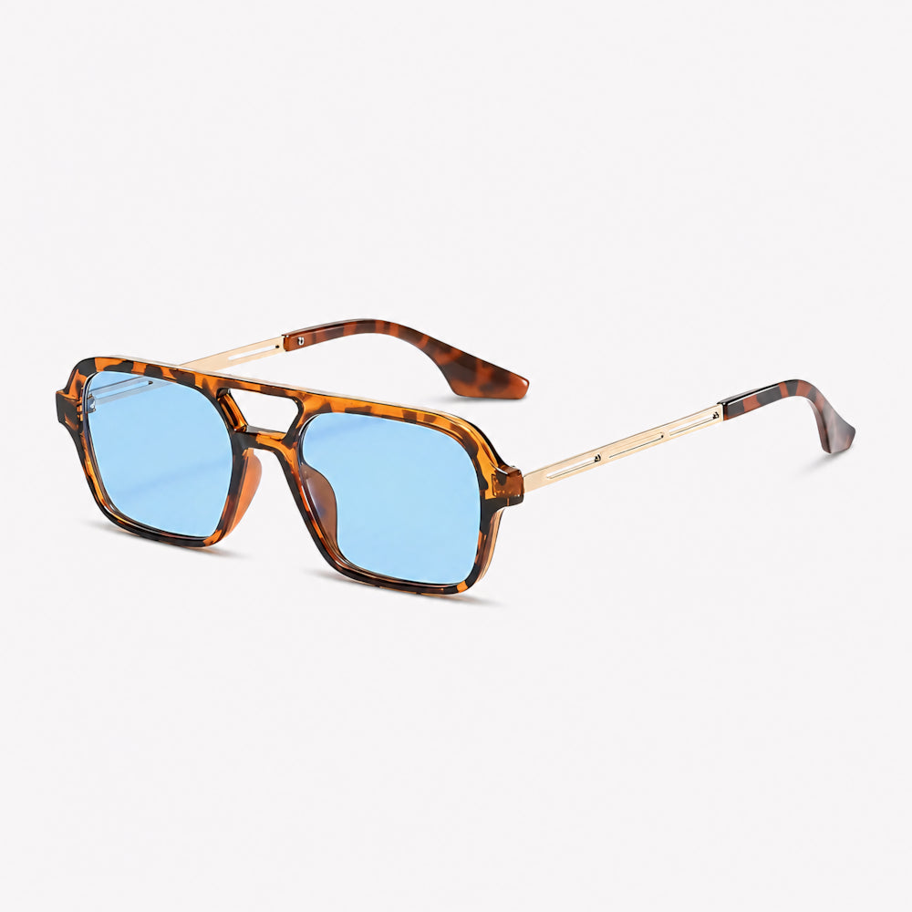 Saint-Tropez Pampelonne square aviator acetate sunglasses by HARO Eyewear