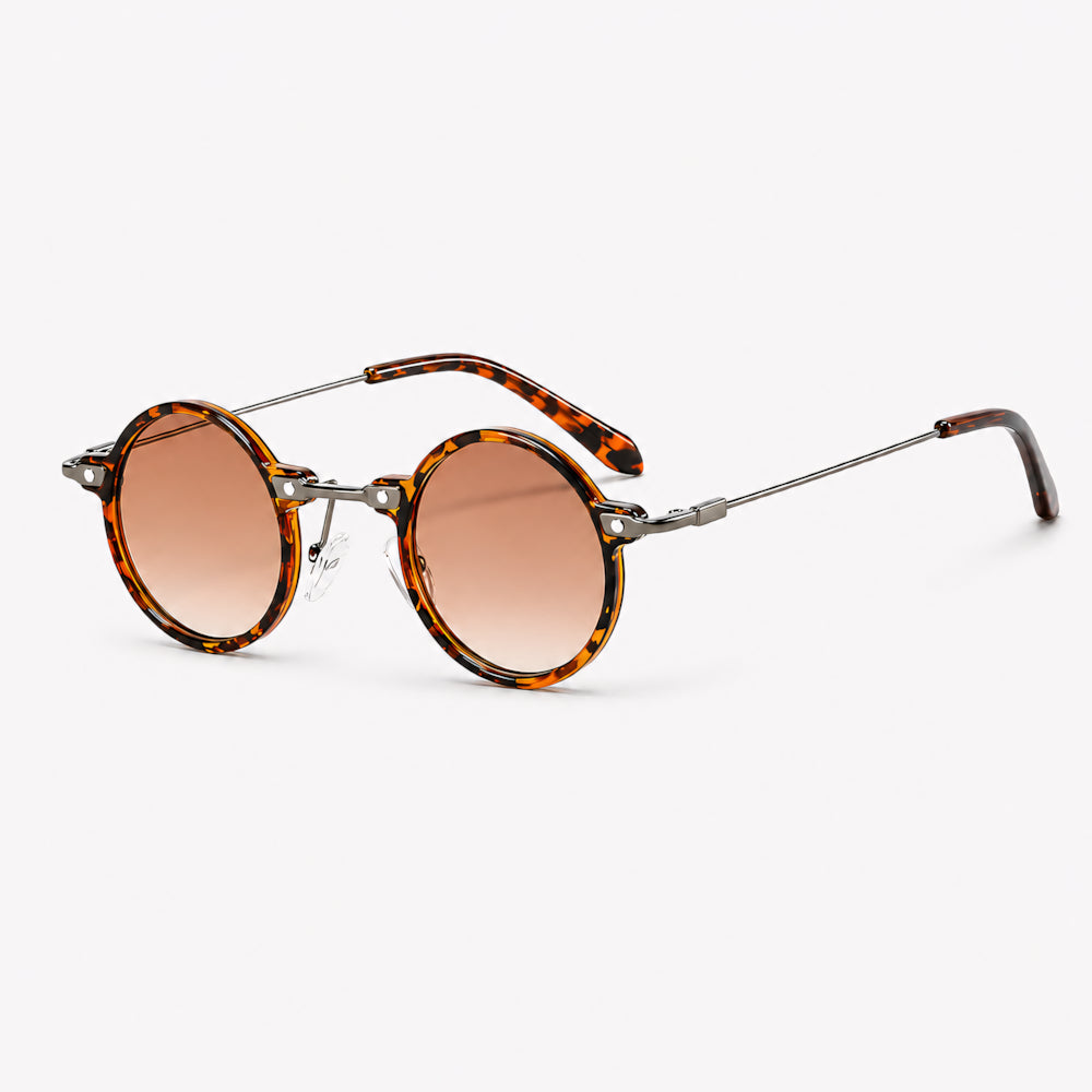 Sanremo 1947 petite round acetate sunglasses by HARO Eyewear
