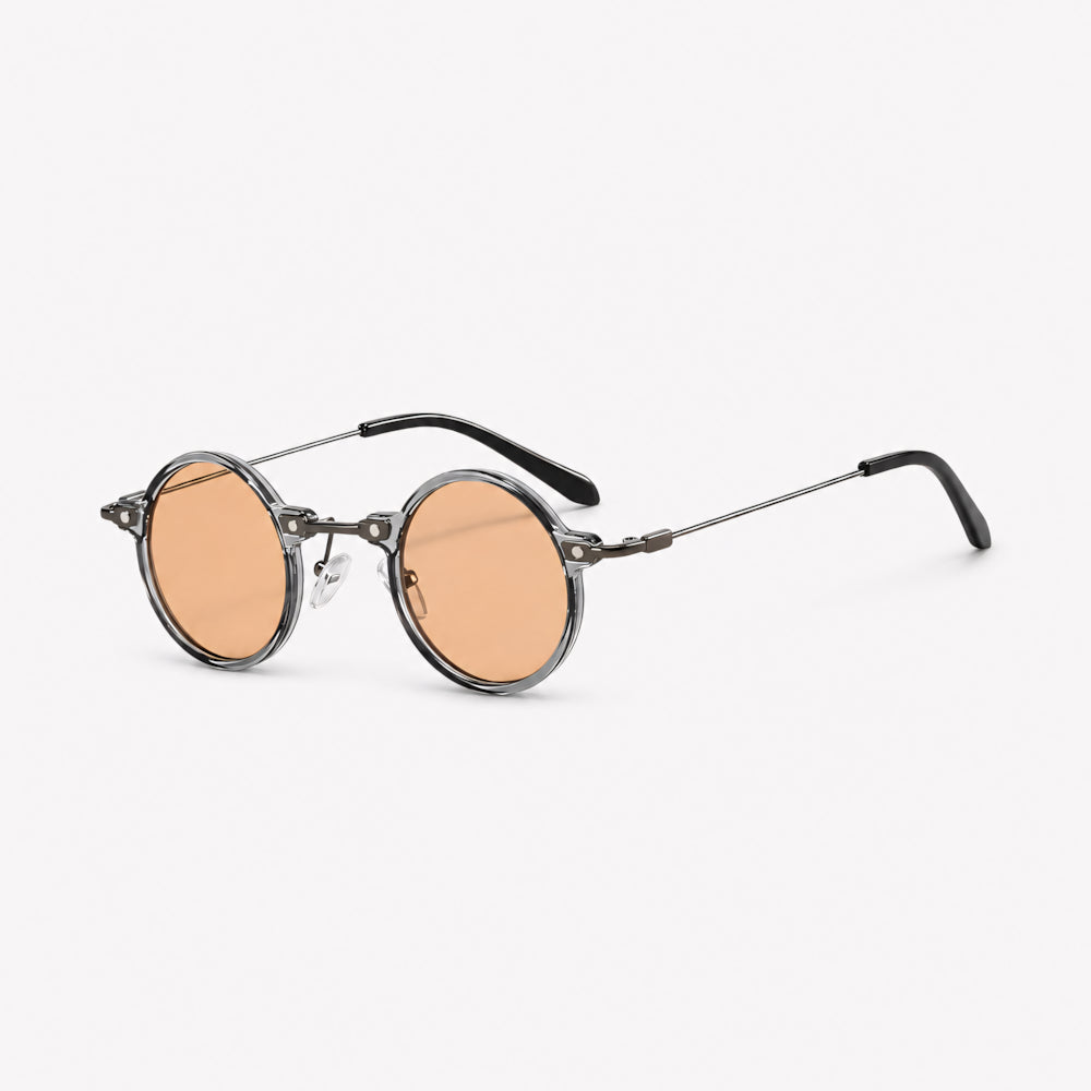 Sanremo 1947 petite round acetate sunglasses by HARO Eyewear