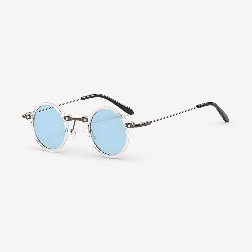 Sanremo 1947 petite round acetate sunglasses by HARO Eyewear