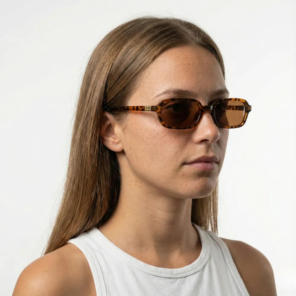 Amalfi Sails rectangular acetate sunglasses by HARO Eyewear