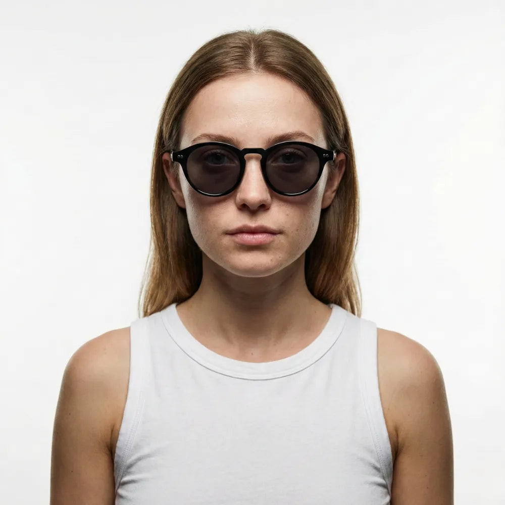 Bordighera Liguria round acetate sunglasses by HARO Eyewear