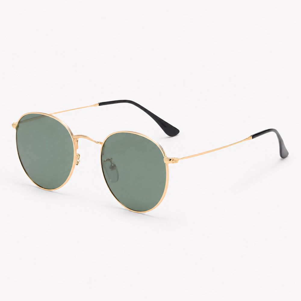 Portovenere 1952 thin round metal sunglasses by HARO Eyewear