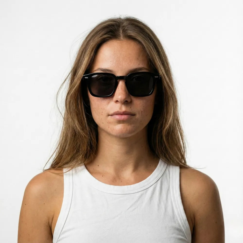 Positano Fornillo square acetate sunglasses by HARO Eyewear