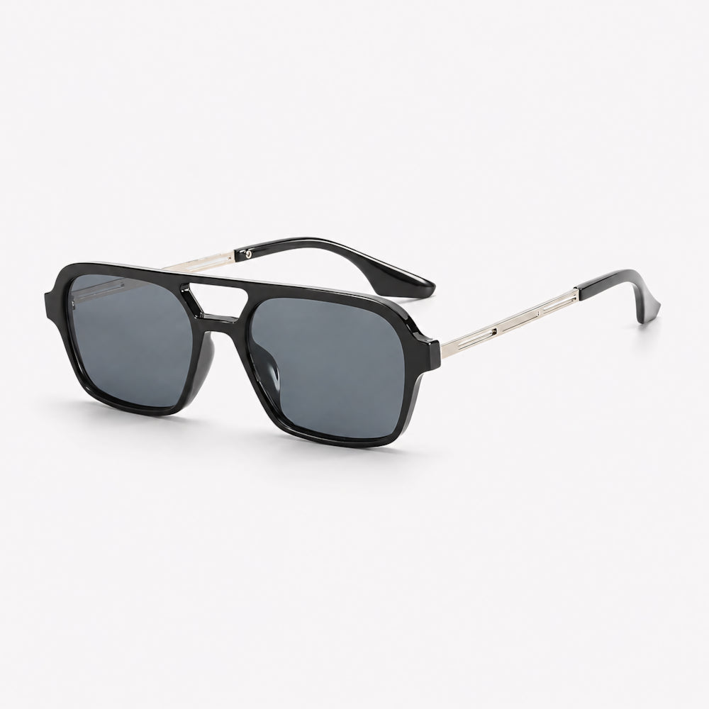 Saint-Tropez Pampelonne square aviator acetate sunglasses by HARO Eyewear