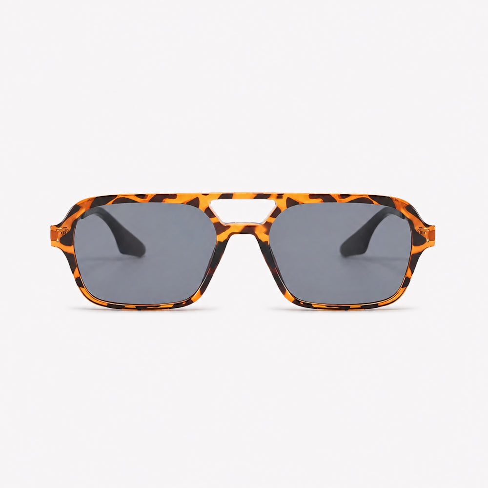 Saint-Tropez Pampelonne square aviator acetate sunglasses by HARO Eyewear