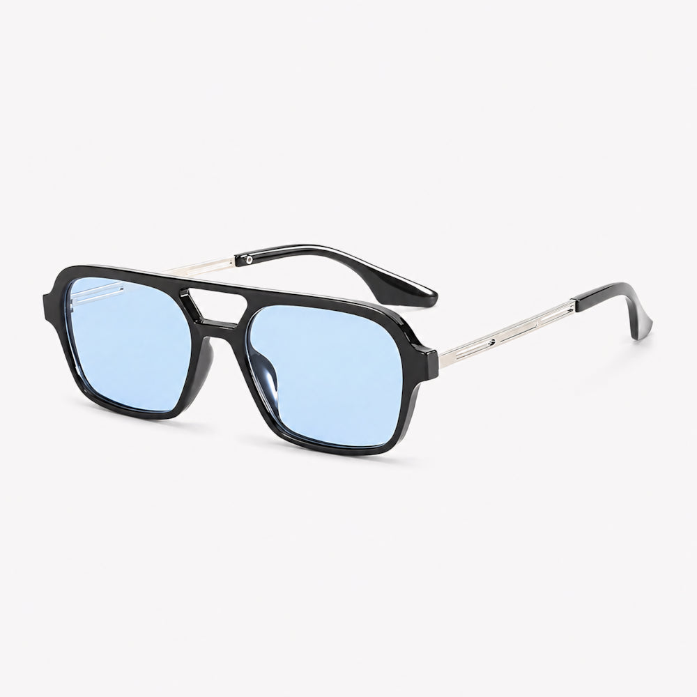 Saint-Tropez Pampelonne square aviator acetate sunglasses by HARO Eyewear