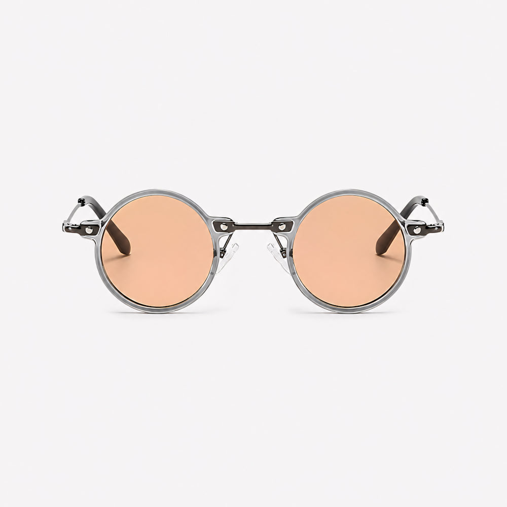 Sanremo 1947 petite round acetate sunglasses by HARO Eyewear