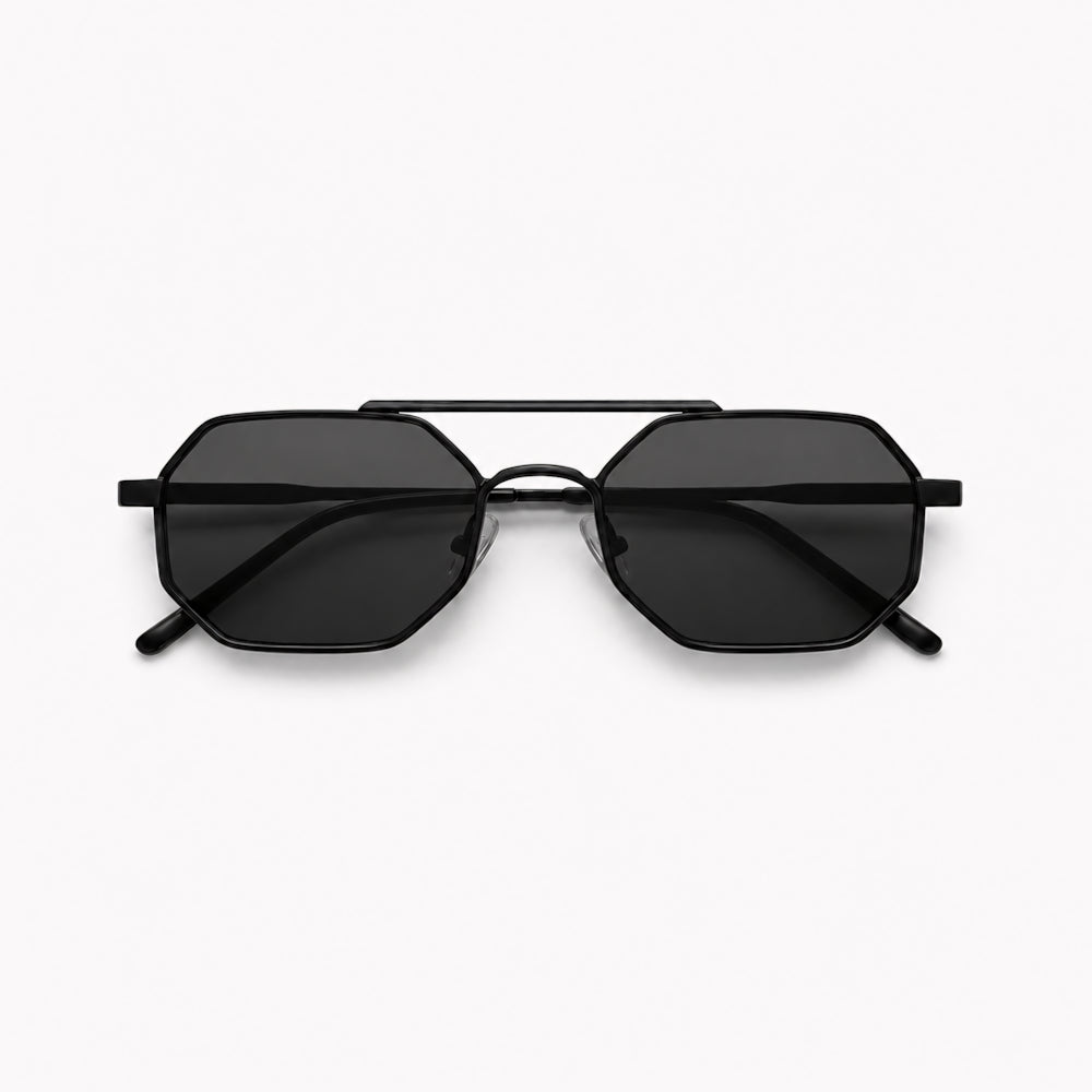Sorrento Grand Tour hexagonal aviator acetate sunglasses by HARO Eyewear