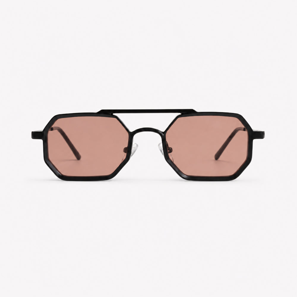 Sorrento Grand Tour hexagonal aviator acetate sunglasses by HARO Eyewear
