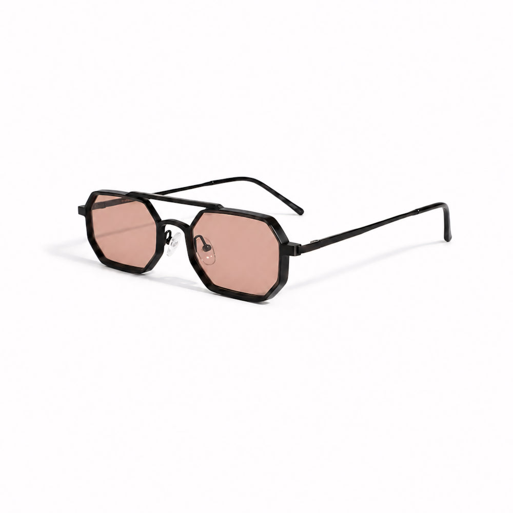 Sorrento Grand Tour hexagonal aviator acetate sunglasses by HARO Eyewear