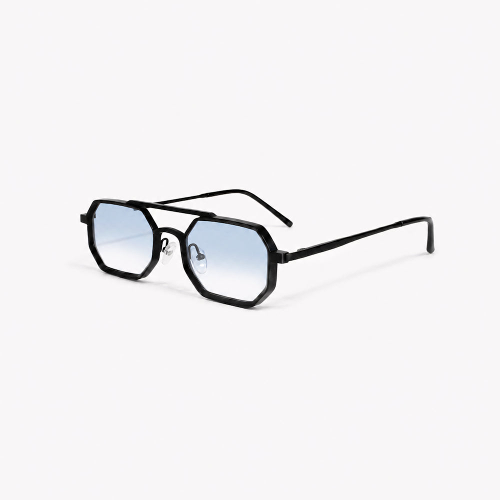 Sorrento Grand Tour hexagonal aviator acetate sunglasses by HARO Eyewear